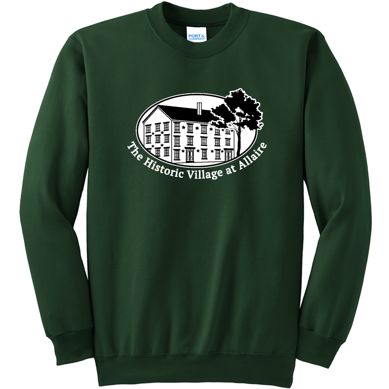 Allaire Village Adult Fleece Crewneck Sweatshirt