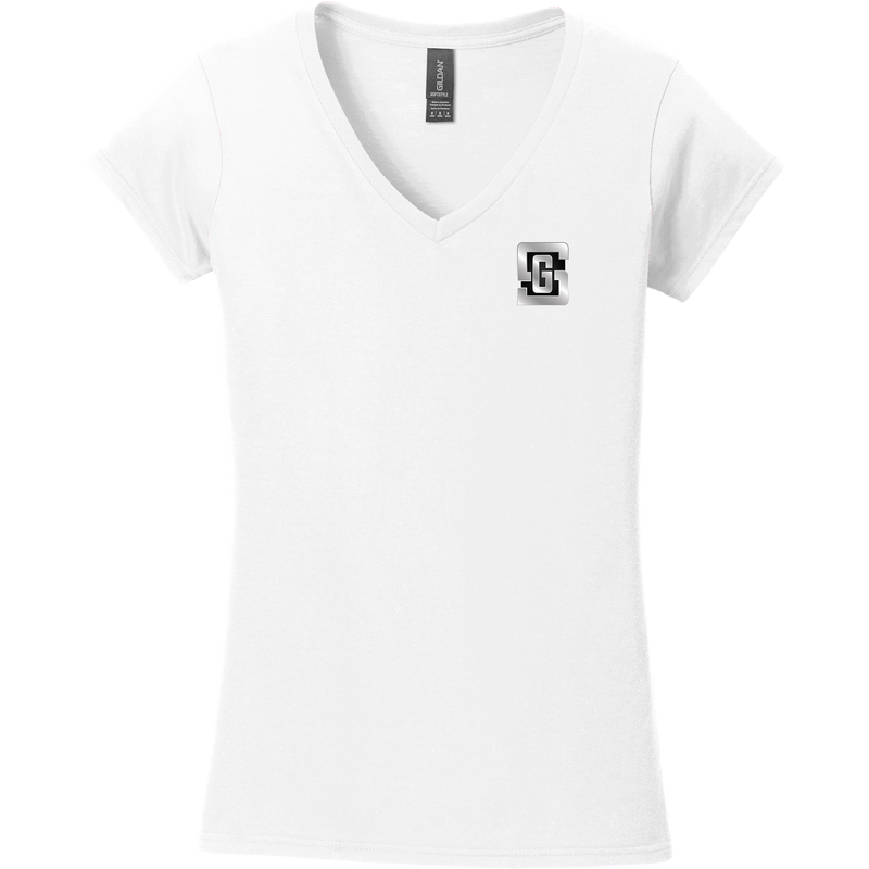 Gregory Schaefer Softstyle Ladies Fit V-Neck T-Shirt
