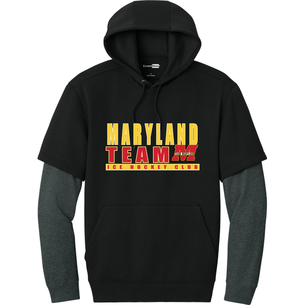 Team Maryland Tough Fleece Layered Hoodie