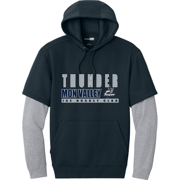 Mon Valley Thunder Tough Fleece Layered Hoodie