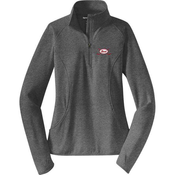Benet Hockey Ladies Sport-Wick Stretch 1/4-Zip Pullover