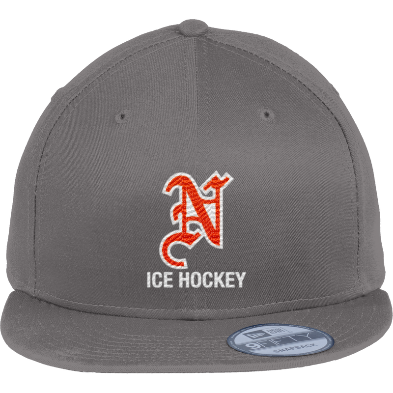 Midd North Hockey New Era Flat Bill Snapback Cap