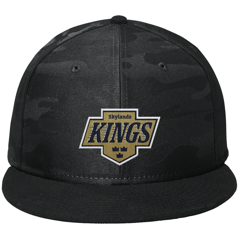 Skylands Kings New Era Camo Flat Bill Snapback Cap