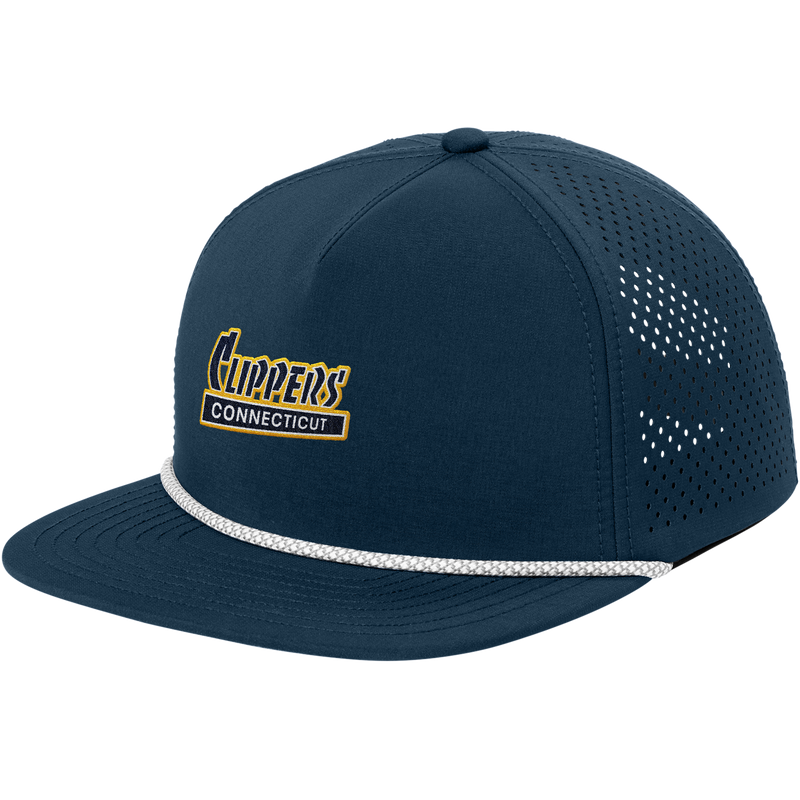 CT Clippers OGIO 5-Panel Rope Performance Cap