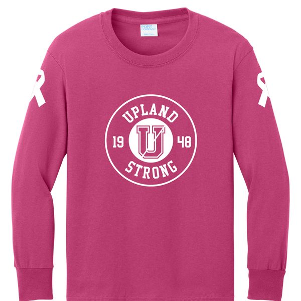 Upland Country Day School Youth Long Sleeve Core Cotton Tee
