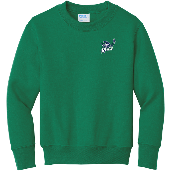 Kensington Valley Rebels Youth Core Fleece Crewneck Sweatshirt