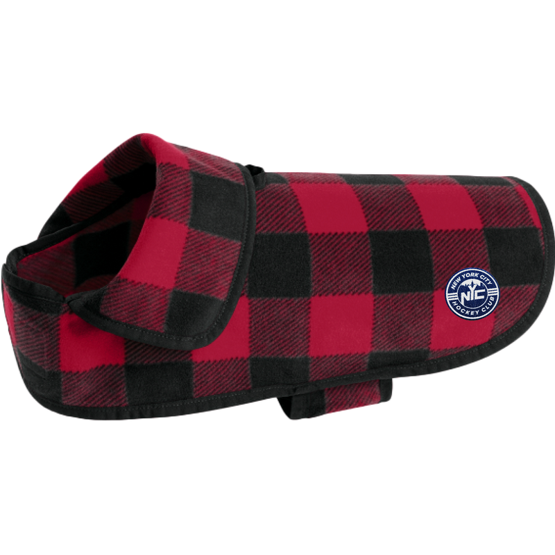 NYC Hockey Club Pet Fleece Jacket