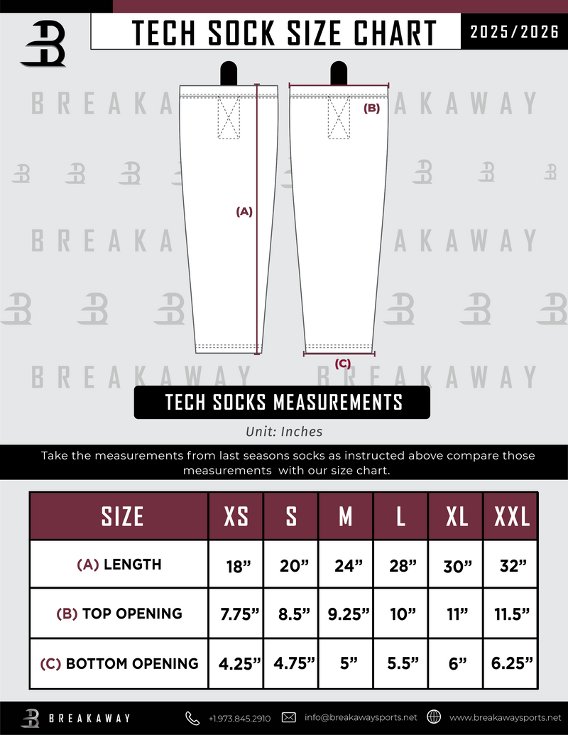 Mercer Tier 1 2013 and Younger Tech Socks