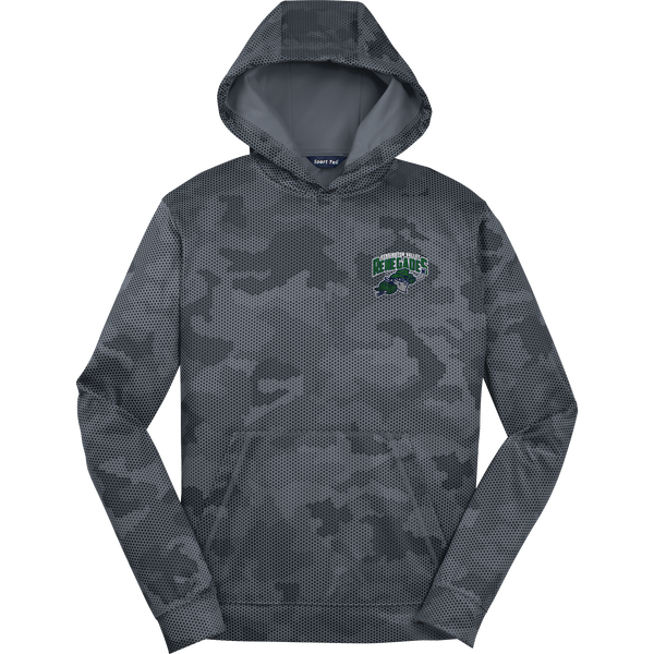 Kensington Valley Renegades Youth Sport-Wick CamoHex Fleece Hooded Pullover